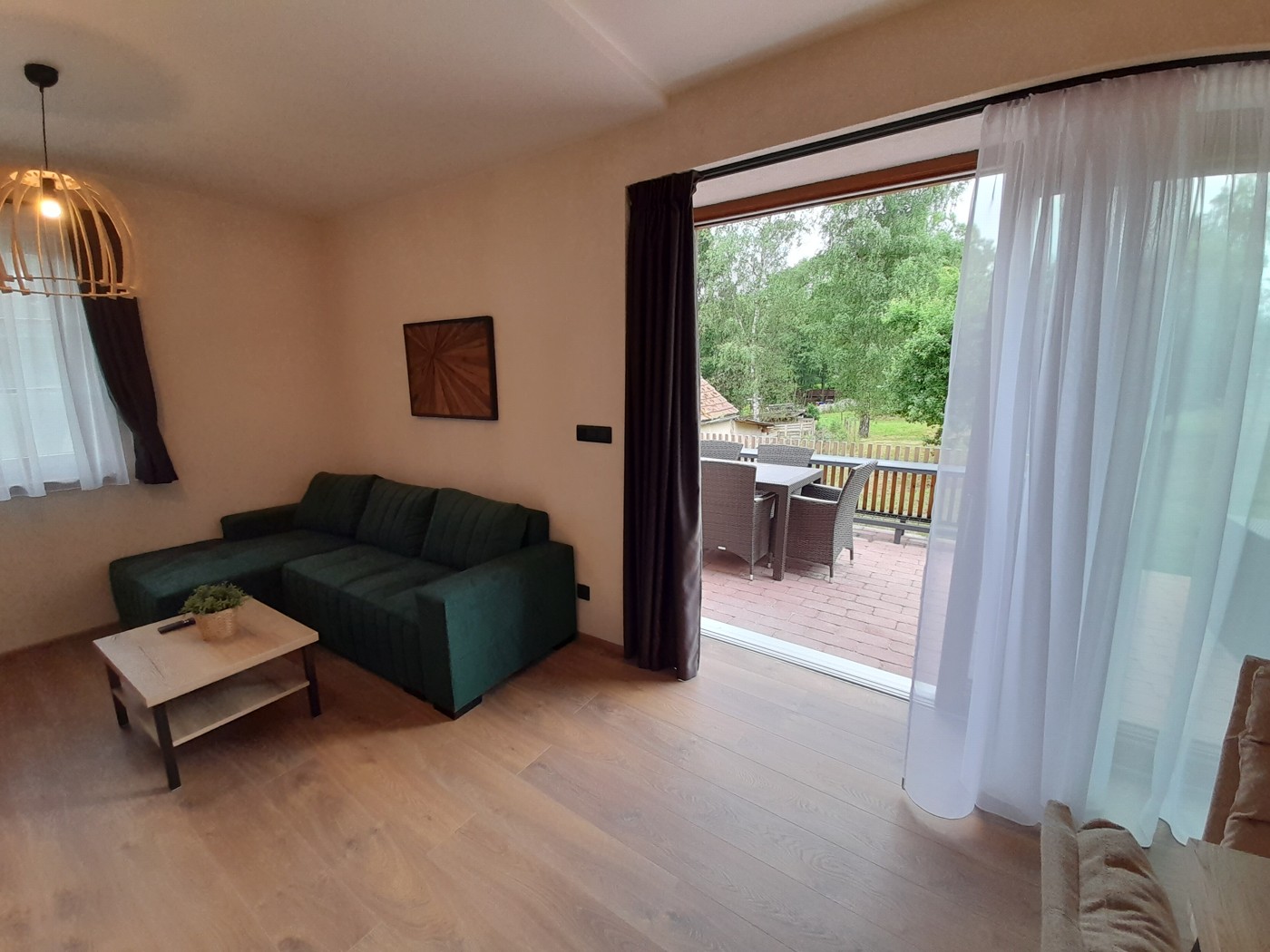 Apartmán „Svatá Trojice" č.7 – čtyřlůžkový se dvěma ložnicemi a terasou